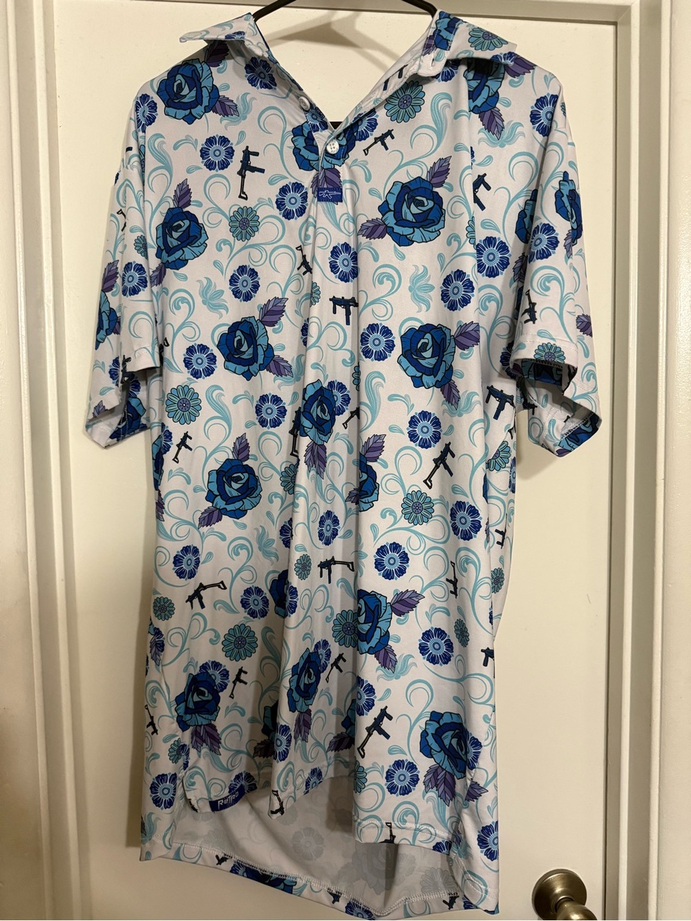 Retro rifle FIESTA POLO WHITE MENS XL